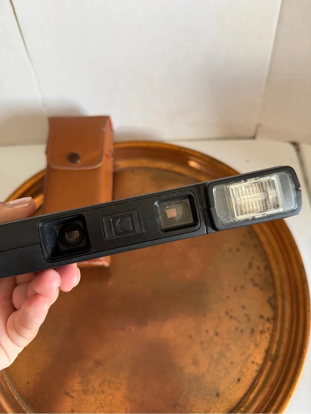 Kodak Ektralite 10 Camera in Black with Brown Case